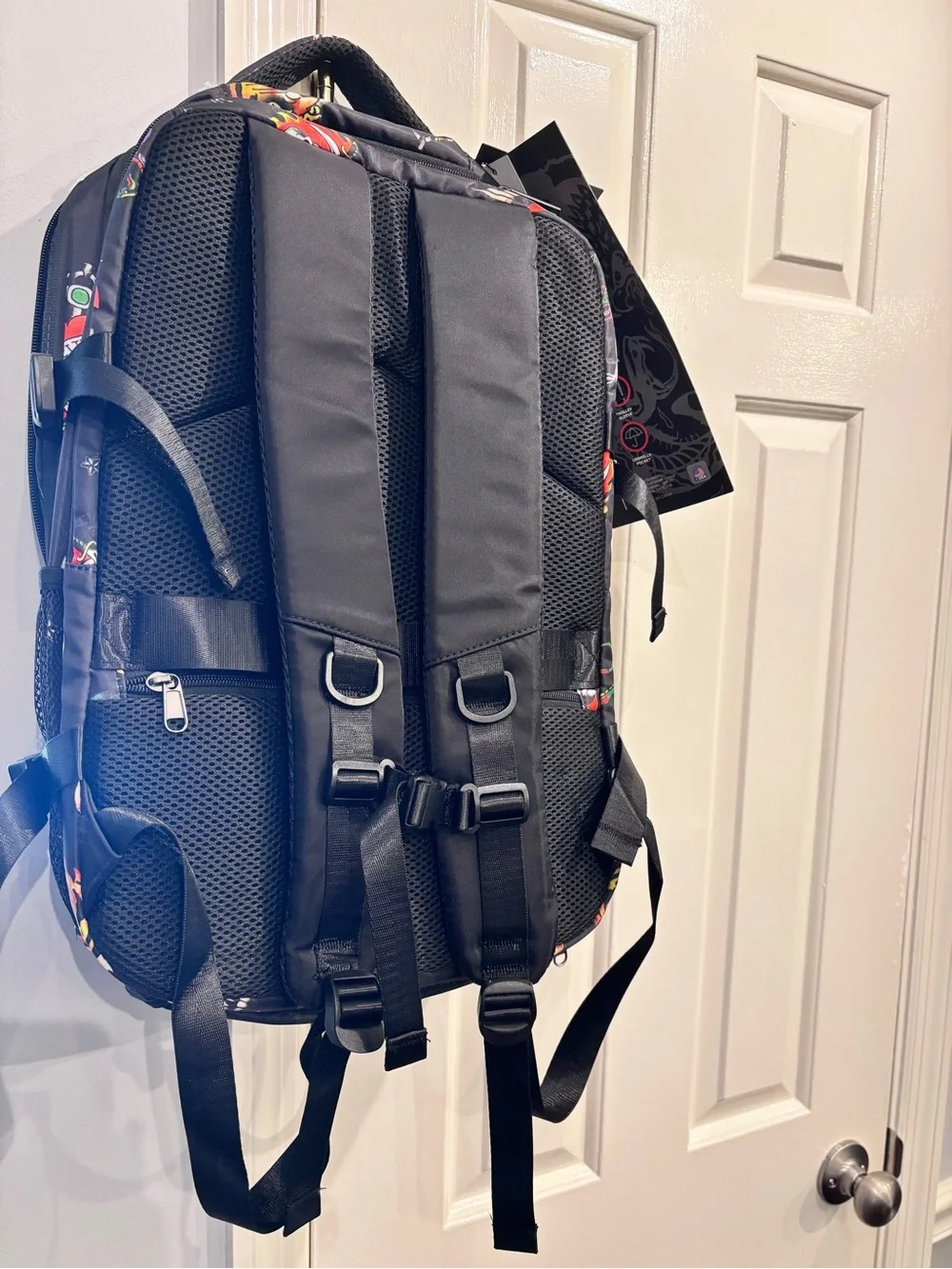 Ed Hardy Black Backpack